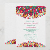 Mandala Borders 2 Uitnodiging (Voorkant / Achterkant)