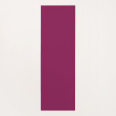 Mandala Bourgondië aangepaste Yoga Mat (Achterkant)