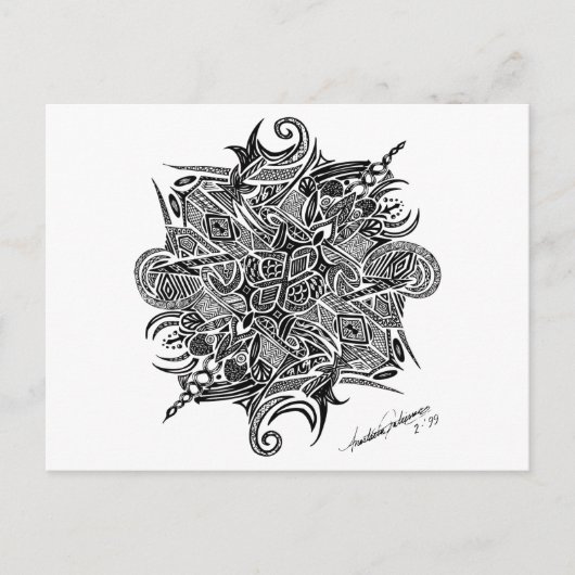 Mandala | briefkaart (Voorkant)