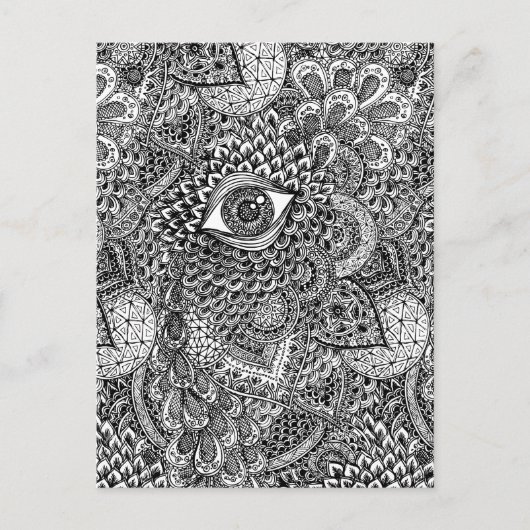 Mandala Briefkaart (Voorkant)