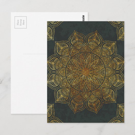 Mandala Briefkaart (Voorkant / Achterkant)