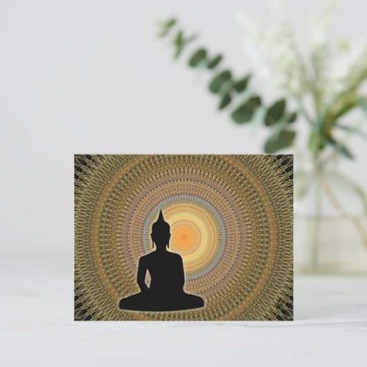 mandala briefkaart (Staand voorkant)