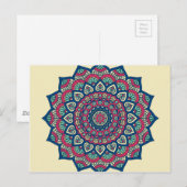 Mandala Briefkaart (Voorkant / Achterkant)