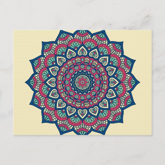 Mandala Briefkaart (Voorkant)