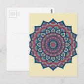 Mandala Briefkaart (Voorkant / Achterkant)