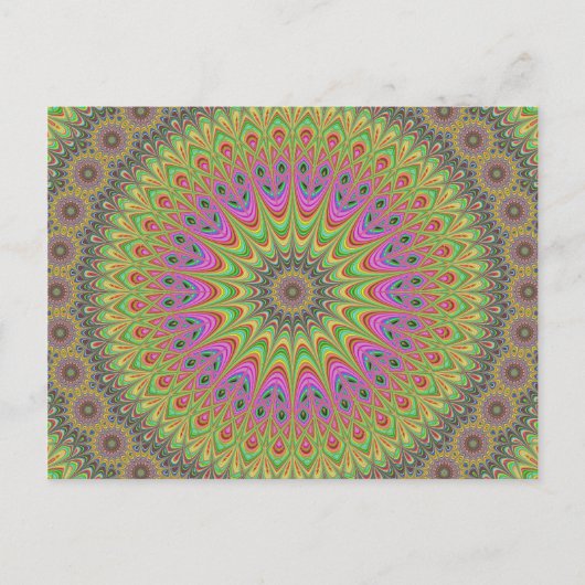 Mandala Briefkaart (Voorkant)