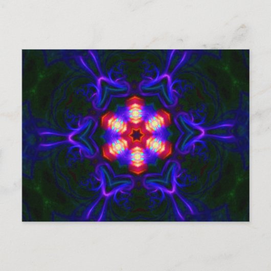 Mandala Briefkaart - Bedankt bericht (Voorkant)