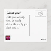 Mandala Briefkaart - Geel en Roze (Achterkant)