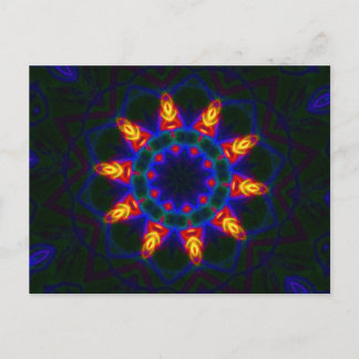 Mandala Briefkaart - Happy New Year bericht