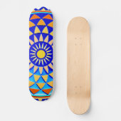 Mandala Buddha Skateboard (Voorkant)
