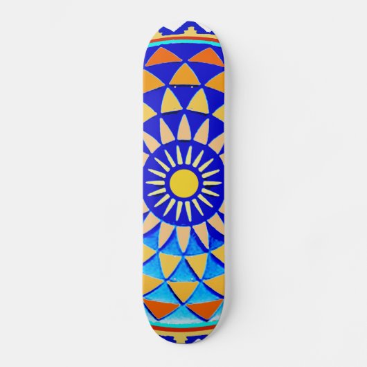 Mandala Buddha Skateboard (Voorkant)