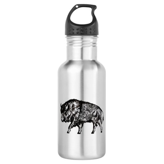 Mandala Buffalo Bull Waterfles (Voorkant)