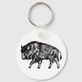 Mandala Buffalo Sleutelhanger (Voorkant)