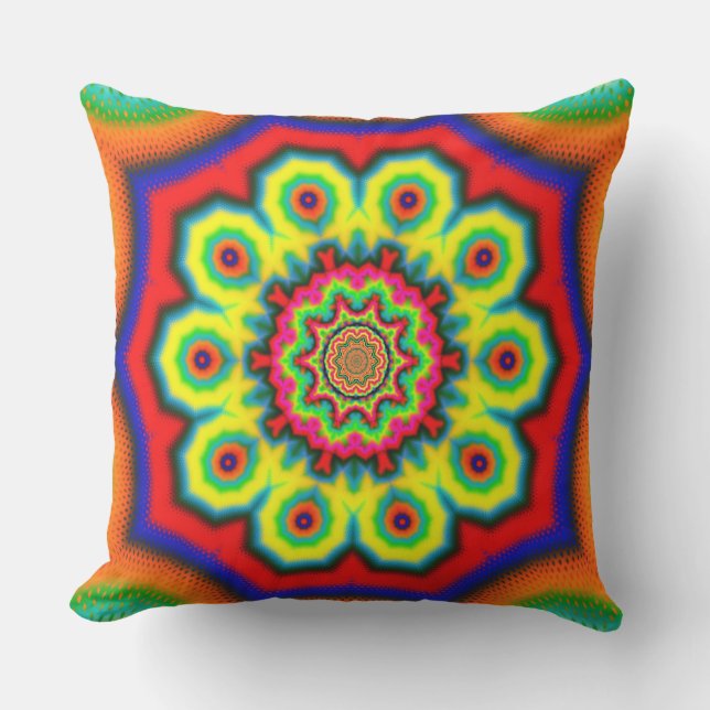 Mandala Buitenkussen (Voorkant)