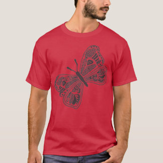 Mandala butterfly Cute Mandala butterfly bl. T-shirt