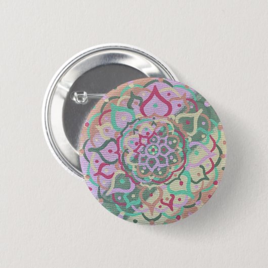 Mandala Button (Voorkant /achterkant)