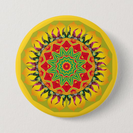 Mandala Button (Voorkant)