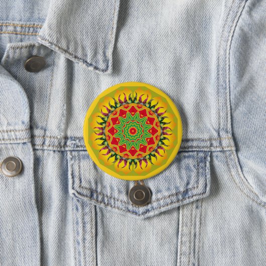 Mandala Button (In situ)