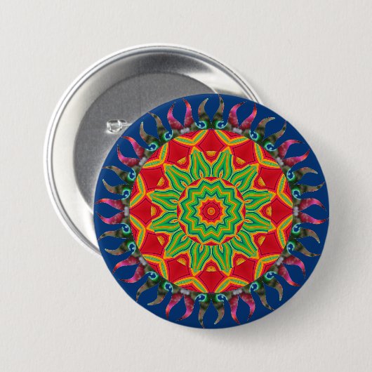 Mandala Button (Voorkant /achterkant)
