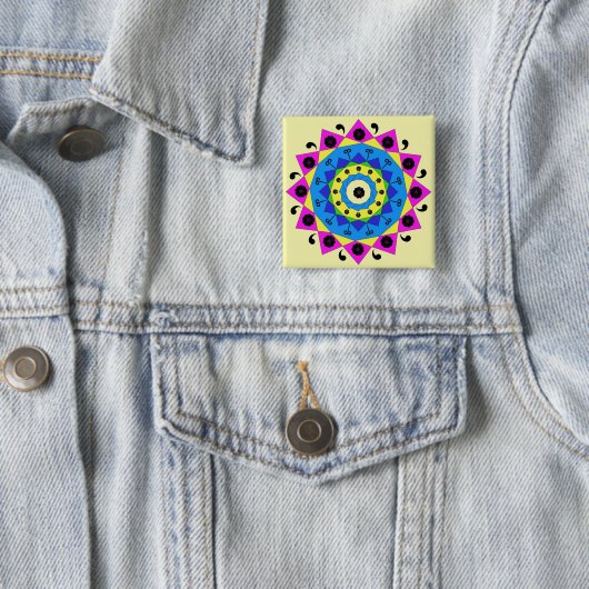 Mandala Button (In situ)