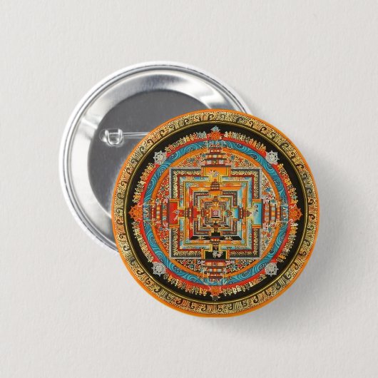 Mandala Button (Voorkant /achterkant)
