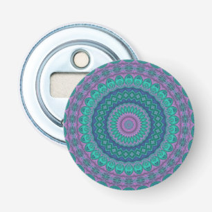 Mandala Button Flesopener