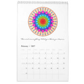 Mandala Calendar 2017 Words of Wisdom Kalender (Feb 2027)
