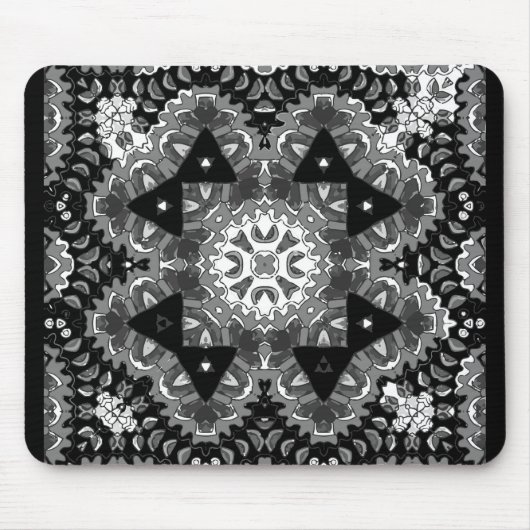mandala calmin kleurpagina muismat (Voorkant)
