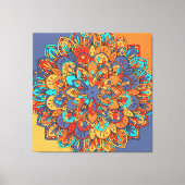 Mandala Canvas Afdruk (Voorkant)