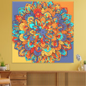 Mandala Canvas Afdruk (Insitu (Woonkamer))