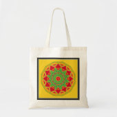 Mandala Canvas tas (Voorkant)