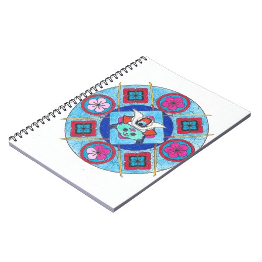 Mandala carnet notitieboek (Linkerzijde)