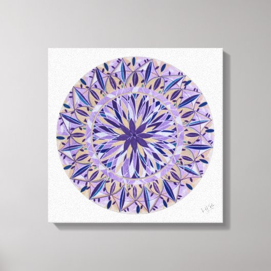 Mandala Celestia Canvas Afdruk (Voorkant)