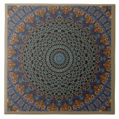 Mandala Ceramic Tile Tegeltje (Voorkant)