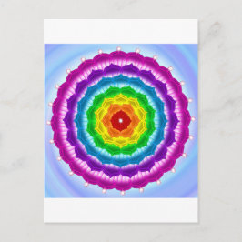 Mandala Chakra Briefkaart