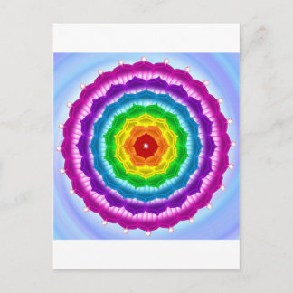 Mandala Chakra Briefkaart