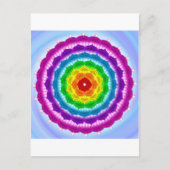 Mandala Chakra Briefkaart (Voorkant)