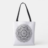 Mandala Circle 2 Tote Bag (Achterkant)