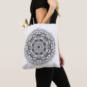 Mandala Circle 2 Tote Bag (Dichtbij)