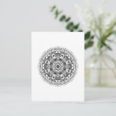 Mandala Circle Briefkaart (Staand voorkant)