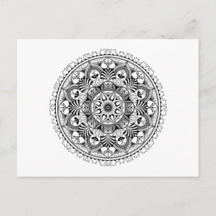 Mandala Circle Briefkaart