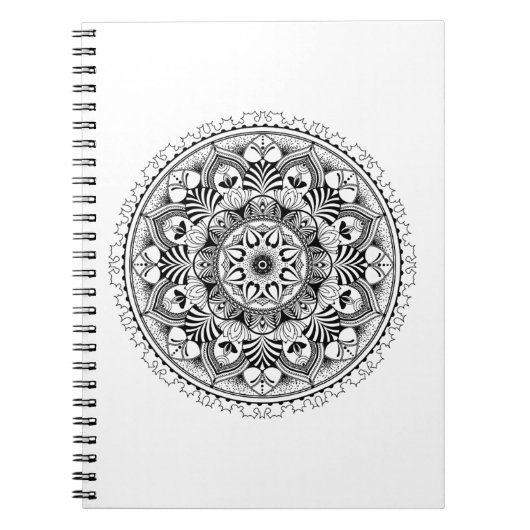Mandala Circle Notitieboek (Voorkant)