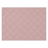 Mandala cirkel rond sierpastel paarse colo tafelkleed (Voorkant (Horizontaal))