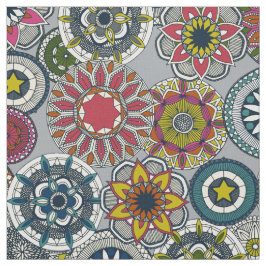 mandala cirque festival zilver stof