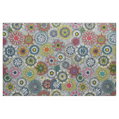 mandala cirque festival zilver stof (Fat Quarter)