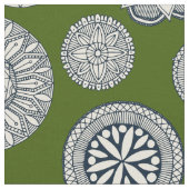 mandala cirque spot groen stof (Close Up)