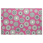 mandala cirque spot roze stof (Fat Quarter)