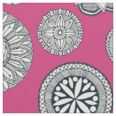 mandala cirque spot roze stof (Close Up)