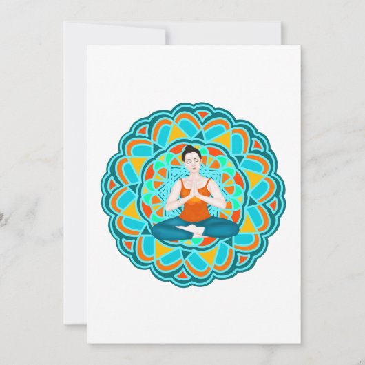 mandala citrus bedankkaart (Voorkant)