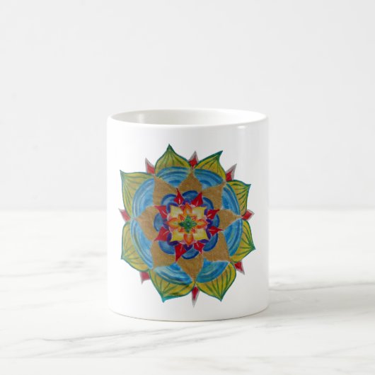 Mandala Classic Witte Mok (Center)